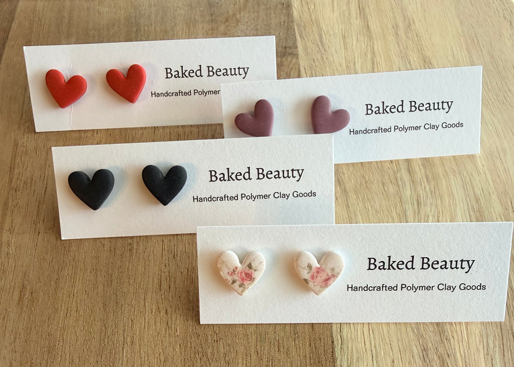 Heart Studs