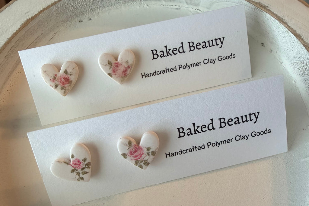 Heart Studs